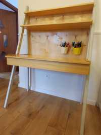Biurko, biurko tipi, biurko w stylu skandynawskim, biurko drewniane