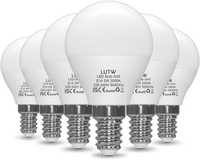 LUTW E14 Żarówki LED, barwa ciepła biała, energooszczędna 5W, 6szt