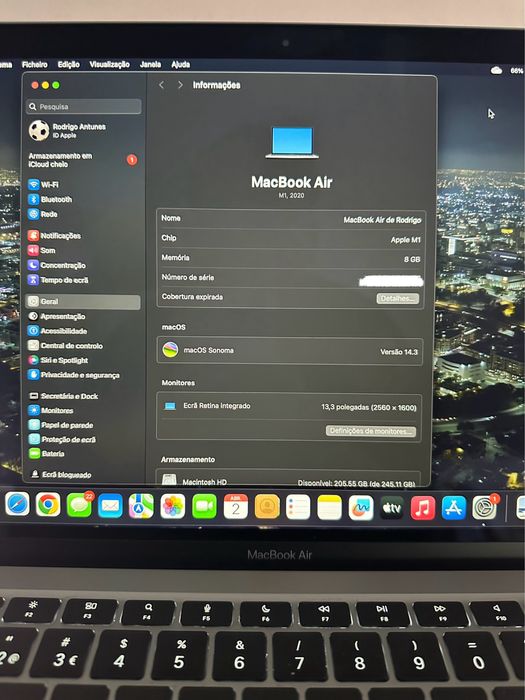 MacBook air M1 8GB