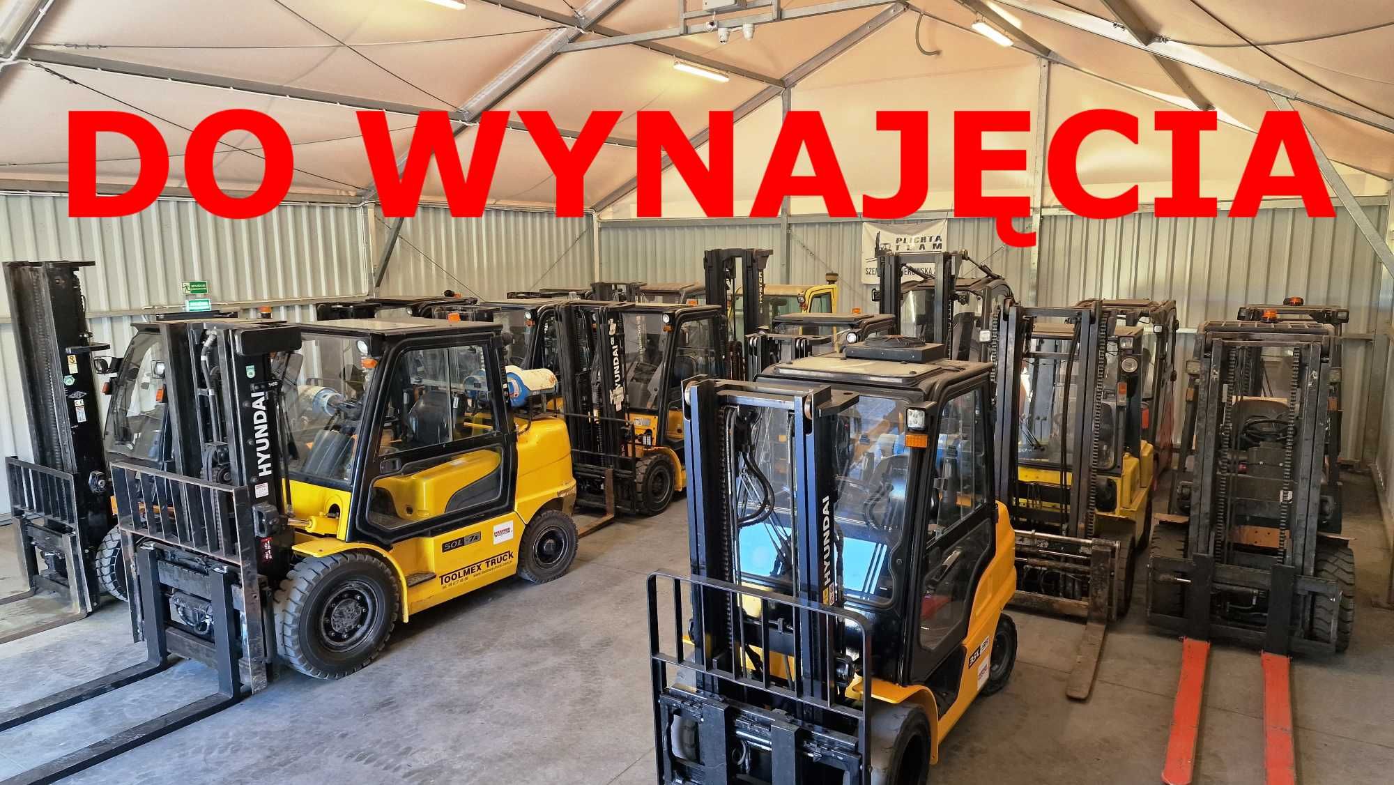 Wynajem wózka widłowego, wózków widłowych, również Długoterminowy