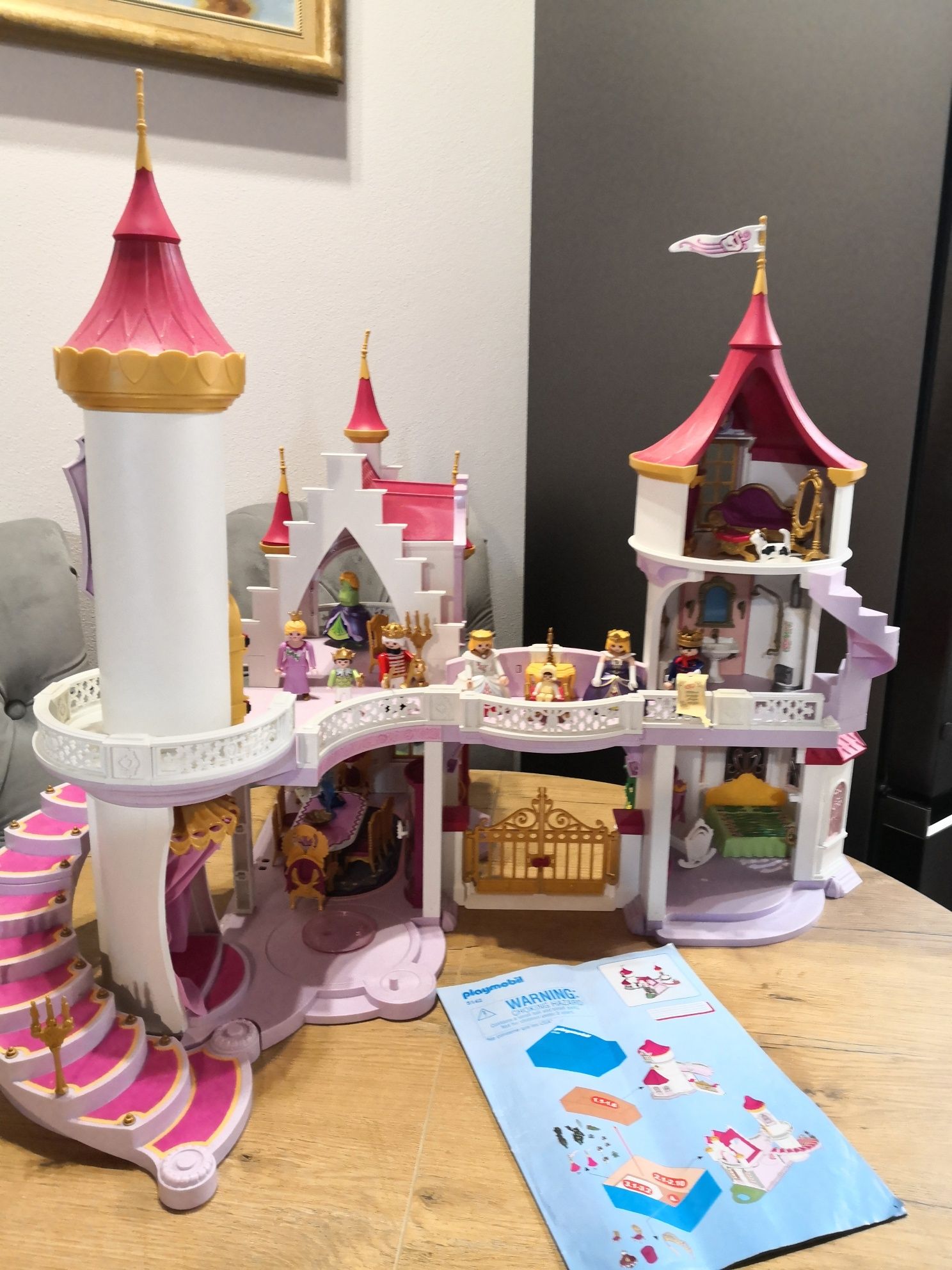 Ogromny zamek księżniczki playmobil 5142