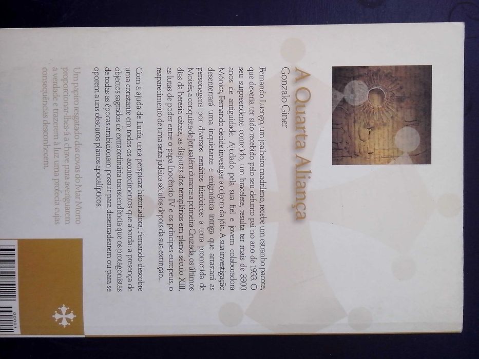 Livro "A quarta Aliança" de Gonzalo Giner
