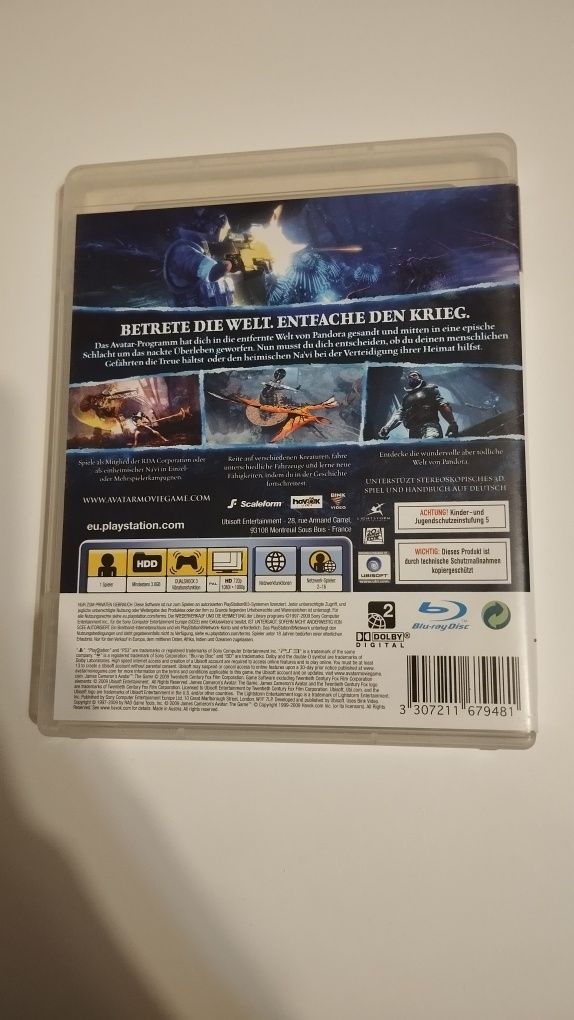 James Cameron's Avatar The Game PS 3 Play Station 3