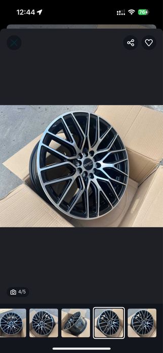 Диски R17 5*100/5*114.3, J7 ET 30 CB 67.1