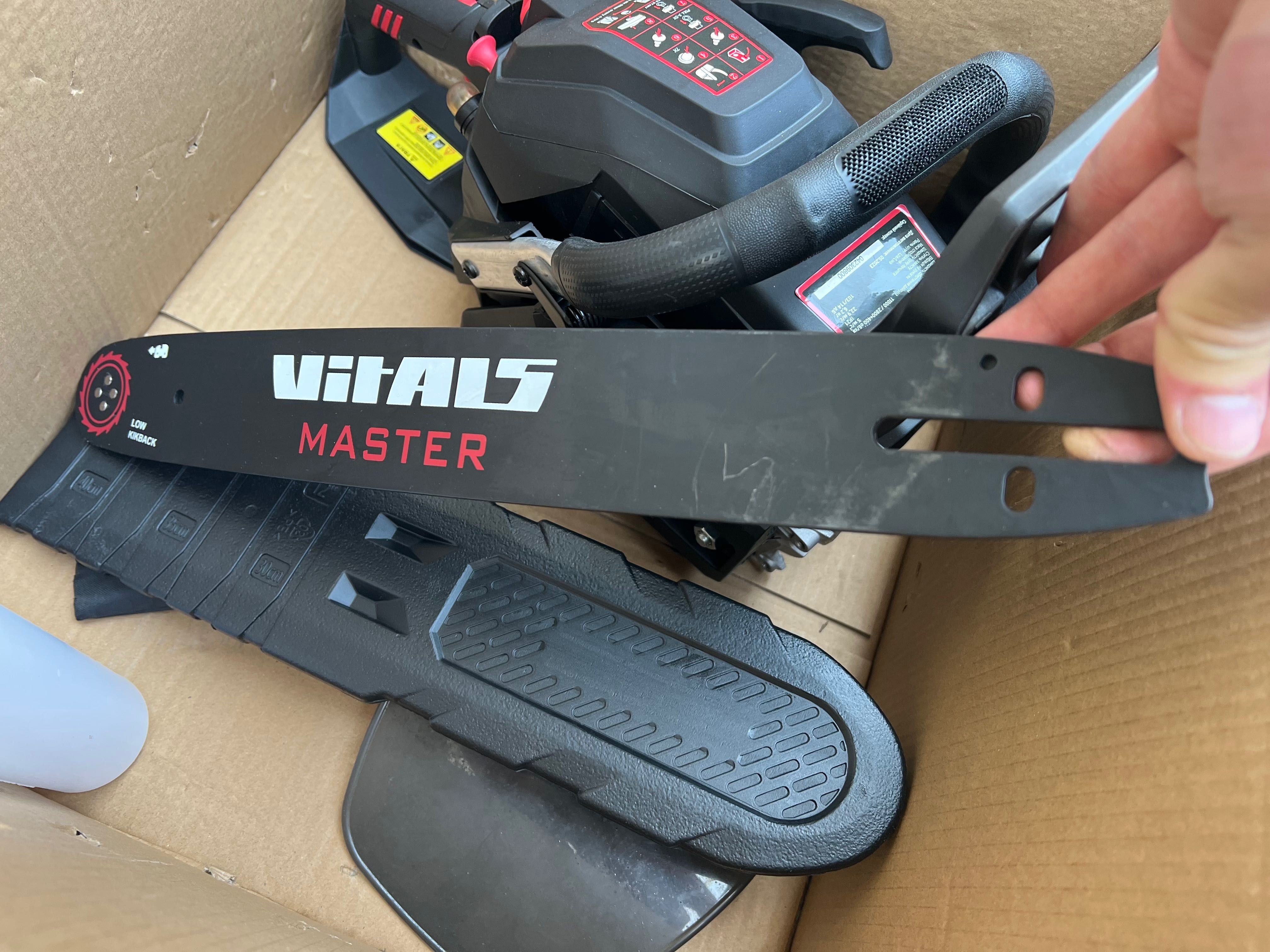 Бензопила Vitals Master BKZ-4019j Black Edition нова