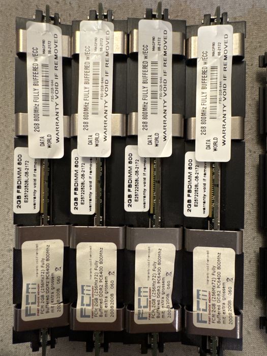 Pamięć RAM serwerowa ECC Fully Buffered