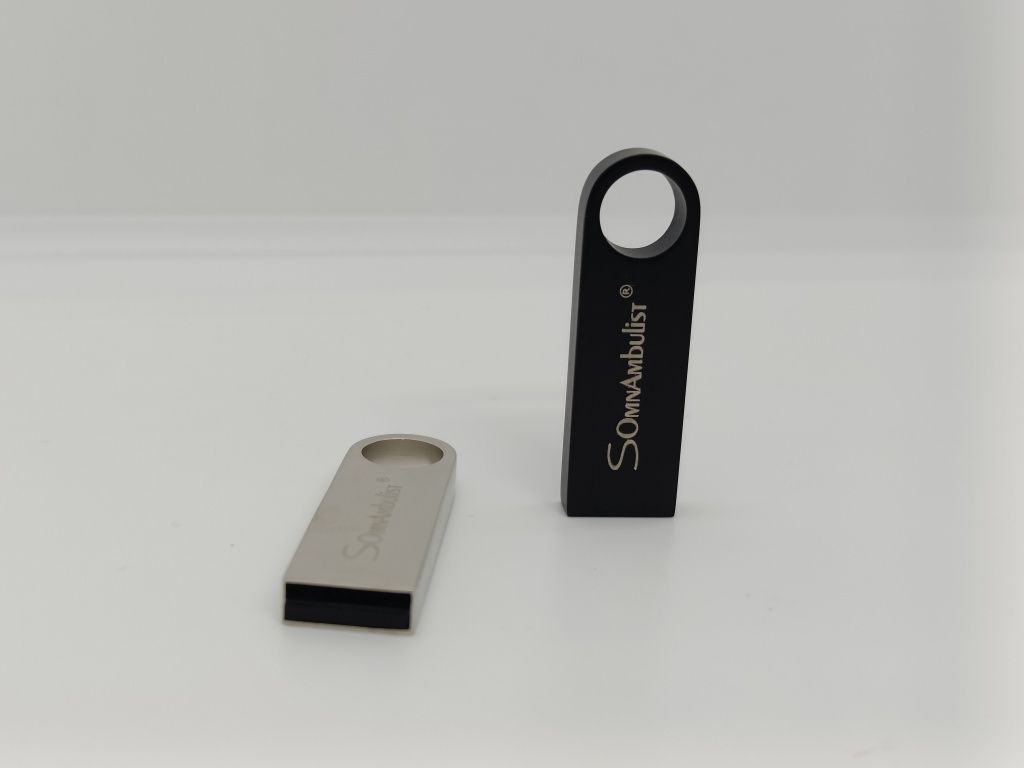 Мініатюрна флешка брелок SamnAmbulist 128Gb USB 2.0 Захист від вологи.