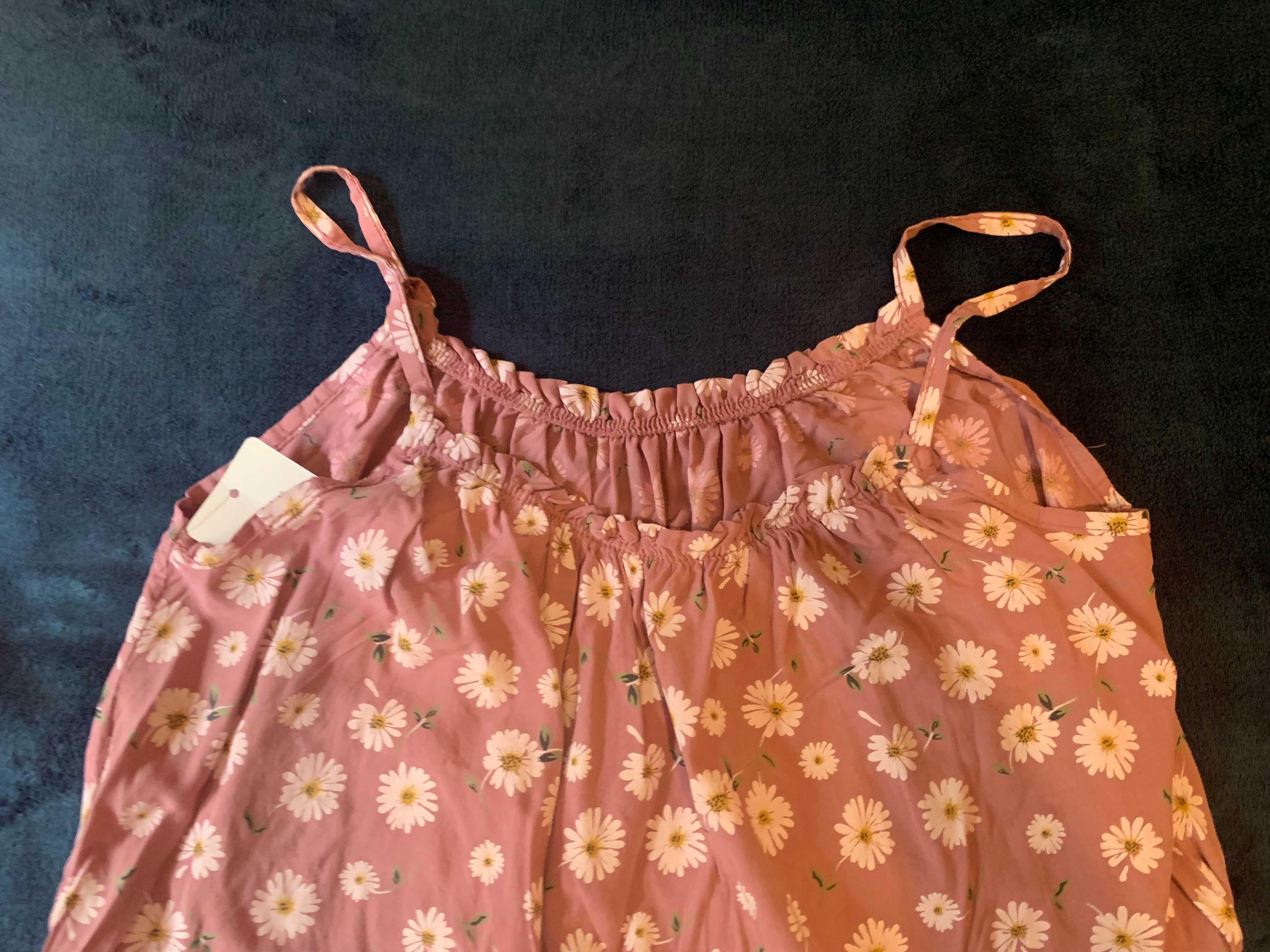 Vestido floral de verão. Novo c/ etiqueta.