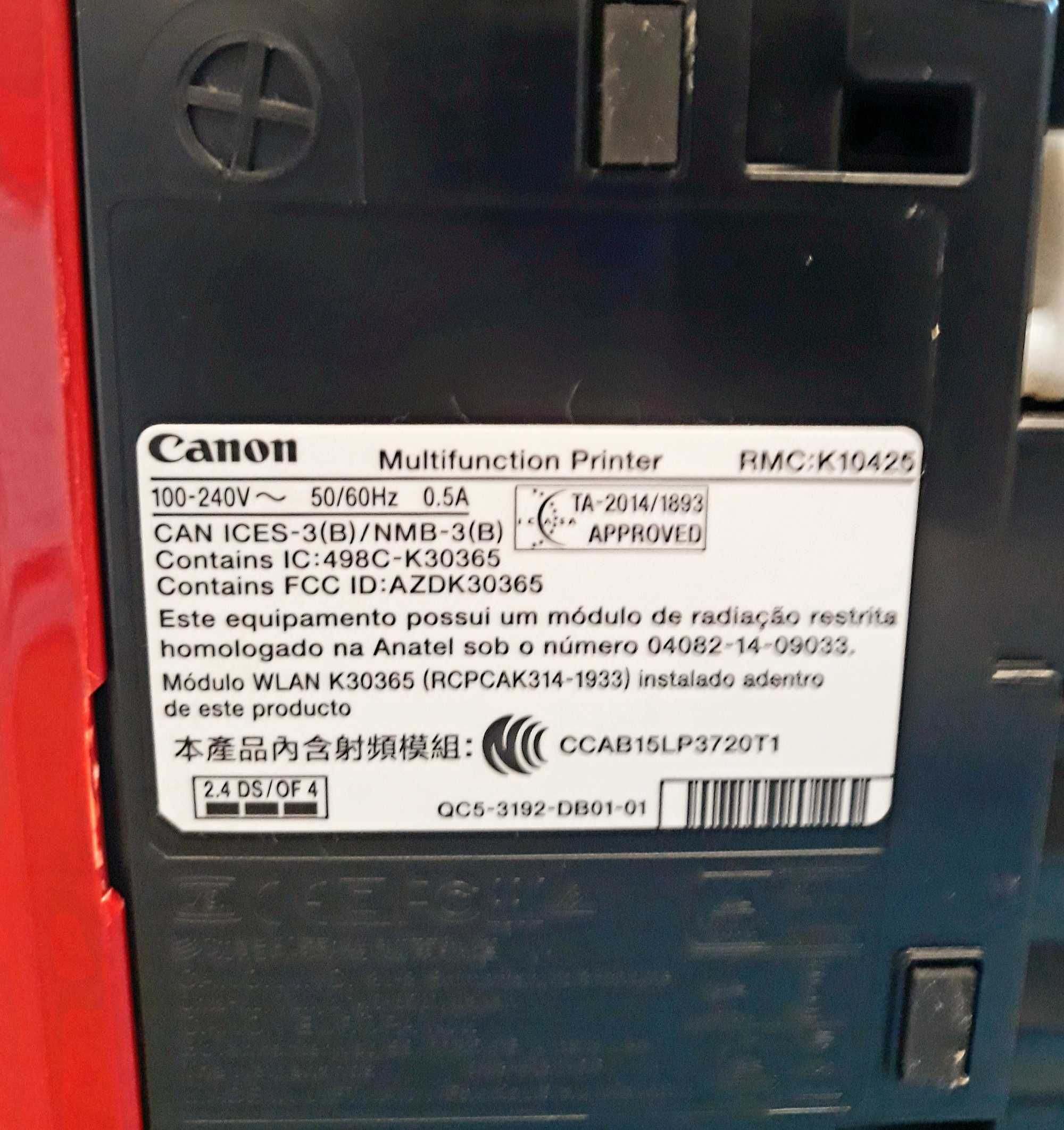 Wielofunkcyjna drukarka atramentowa Canon PIXMA MG3650S