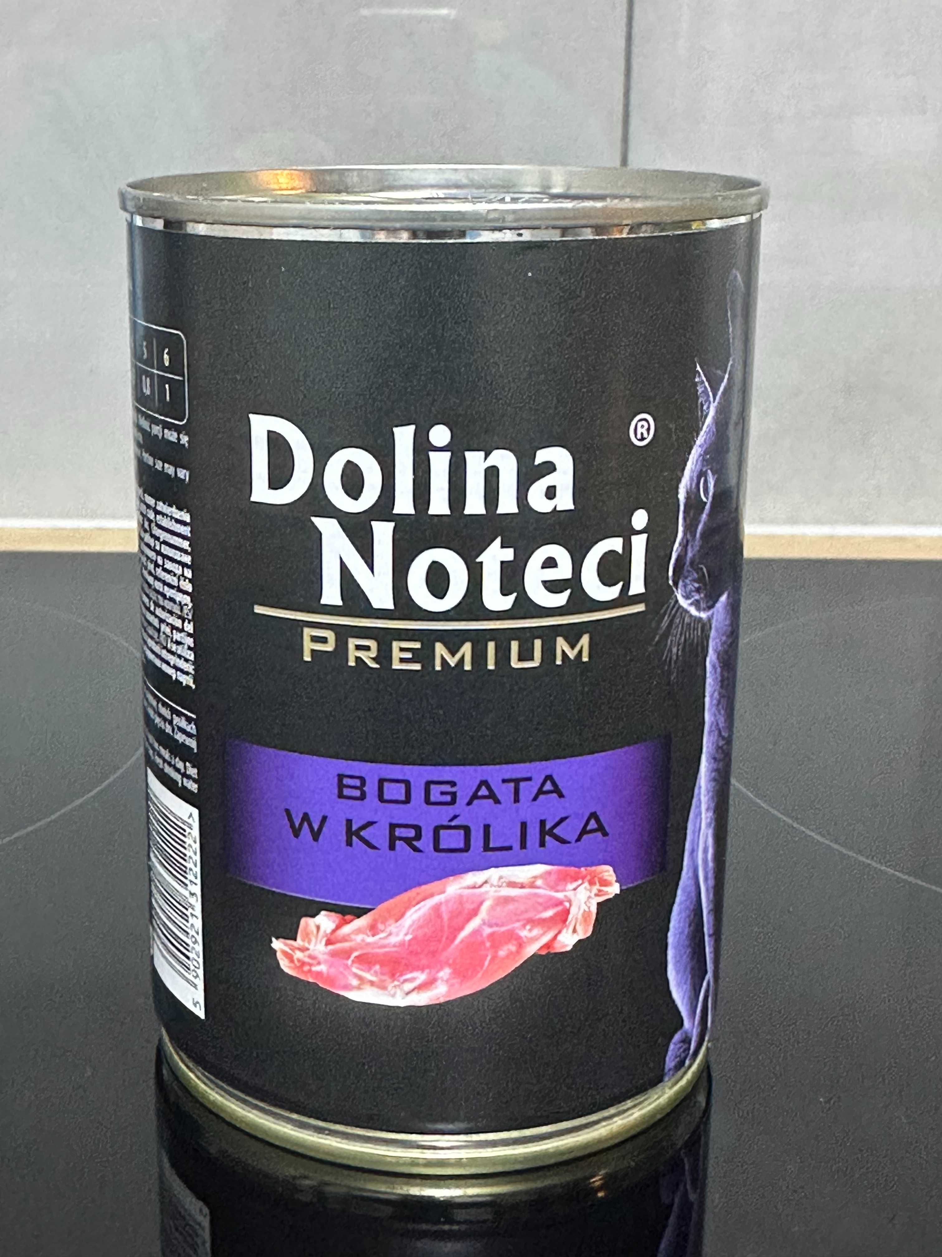 DOLINA NOTECI Premium mokra karma dla kotka 6x400g KRÓLIK