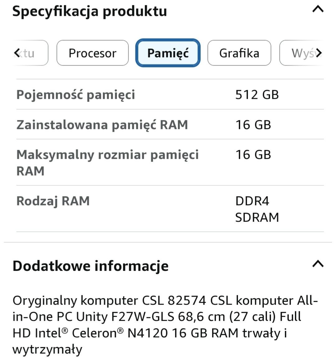 Komputer ( wszystko w jednym)