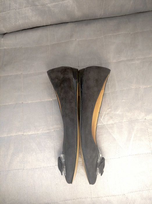 Eleganckie baleriny Talbots skóra r.37.5