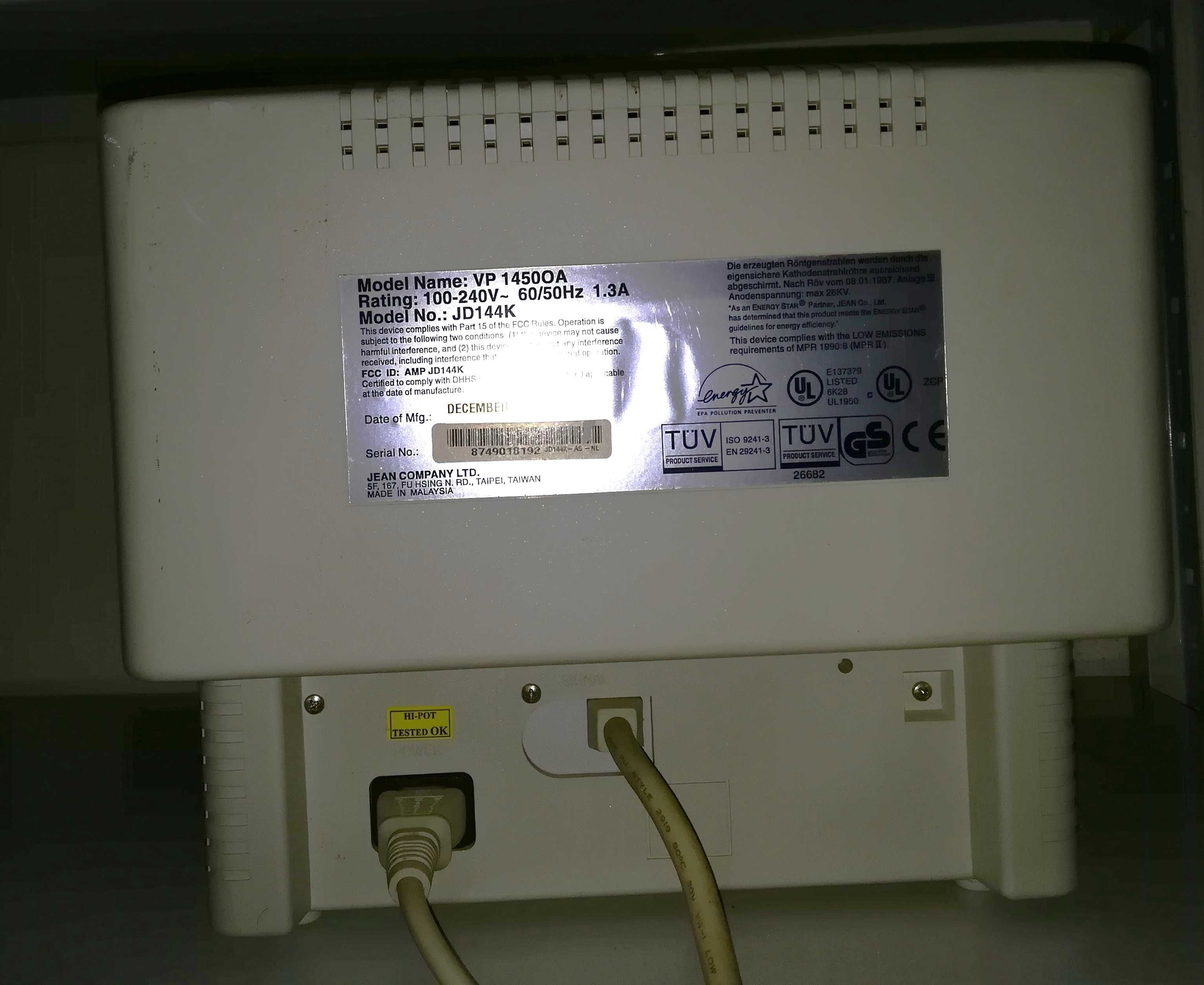 Monitor CRT Triudus