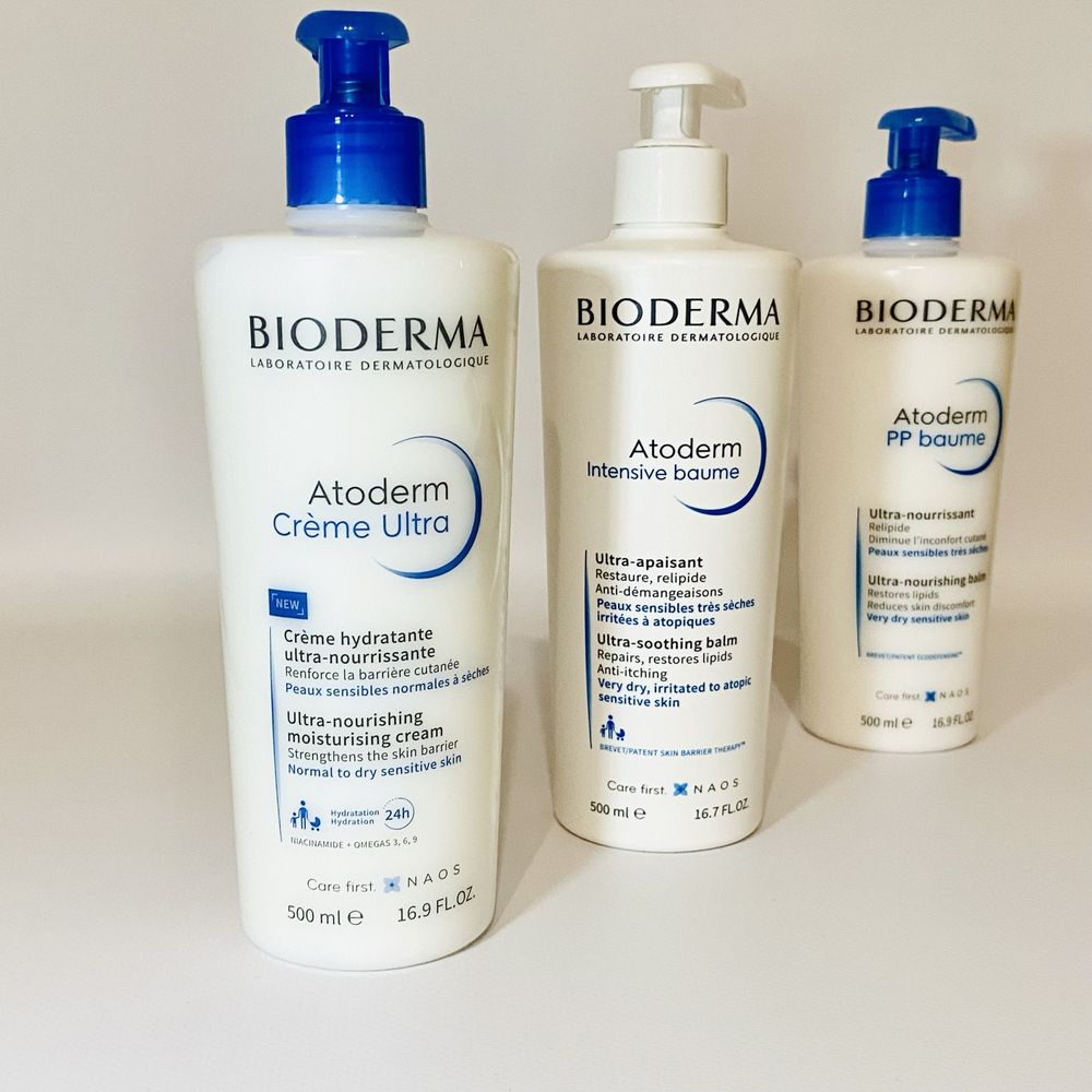 Bioderma Atoderm для атопічної шкіри. Оригінал з Франції Біодерма