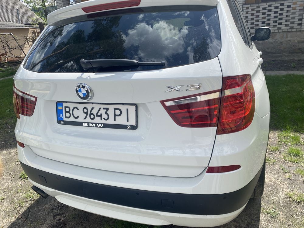 BMW x3 бензин 2л 2013 рік