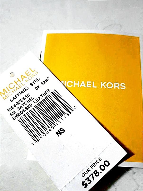 Skórzana Oryginalna torebka Michael Kors skóra naturalna SAFFIANO Wąż