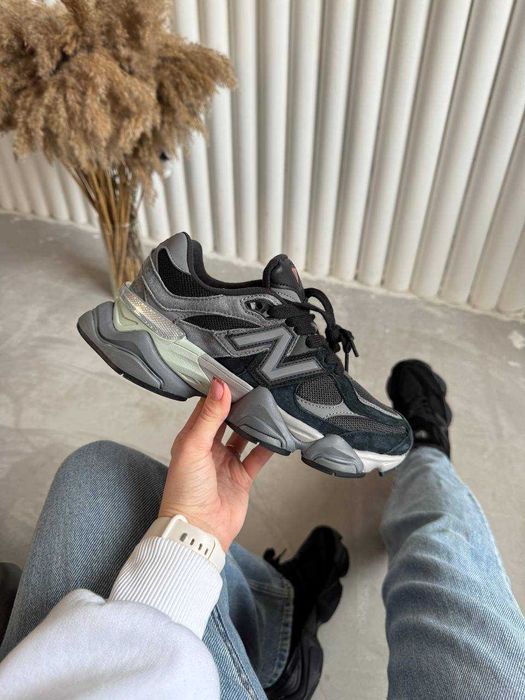Кроссовки New Balance 9060 black / Нью Беленс 9060 черные 38 39 40