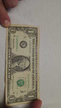 Banknot one dollar