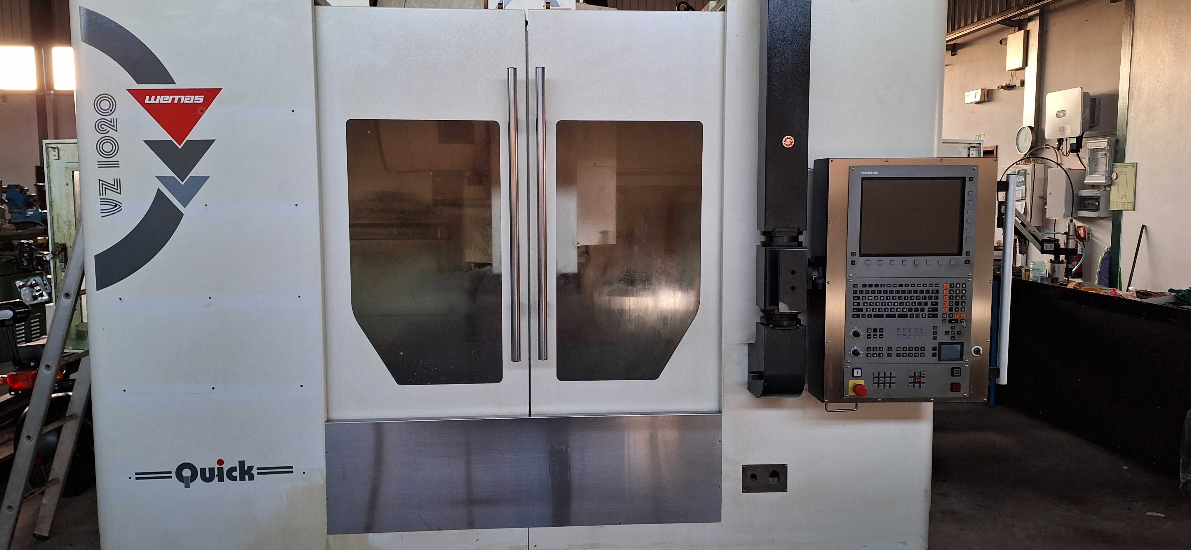 Centro de Maquinação CNC de 3 eixos Wemas – VZ 1020