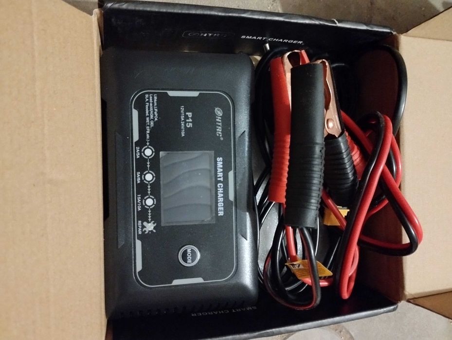 Зарядное устройство htrc p15 LiFePO4, кислотних, гелевих та AGM