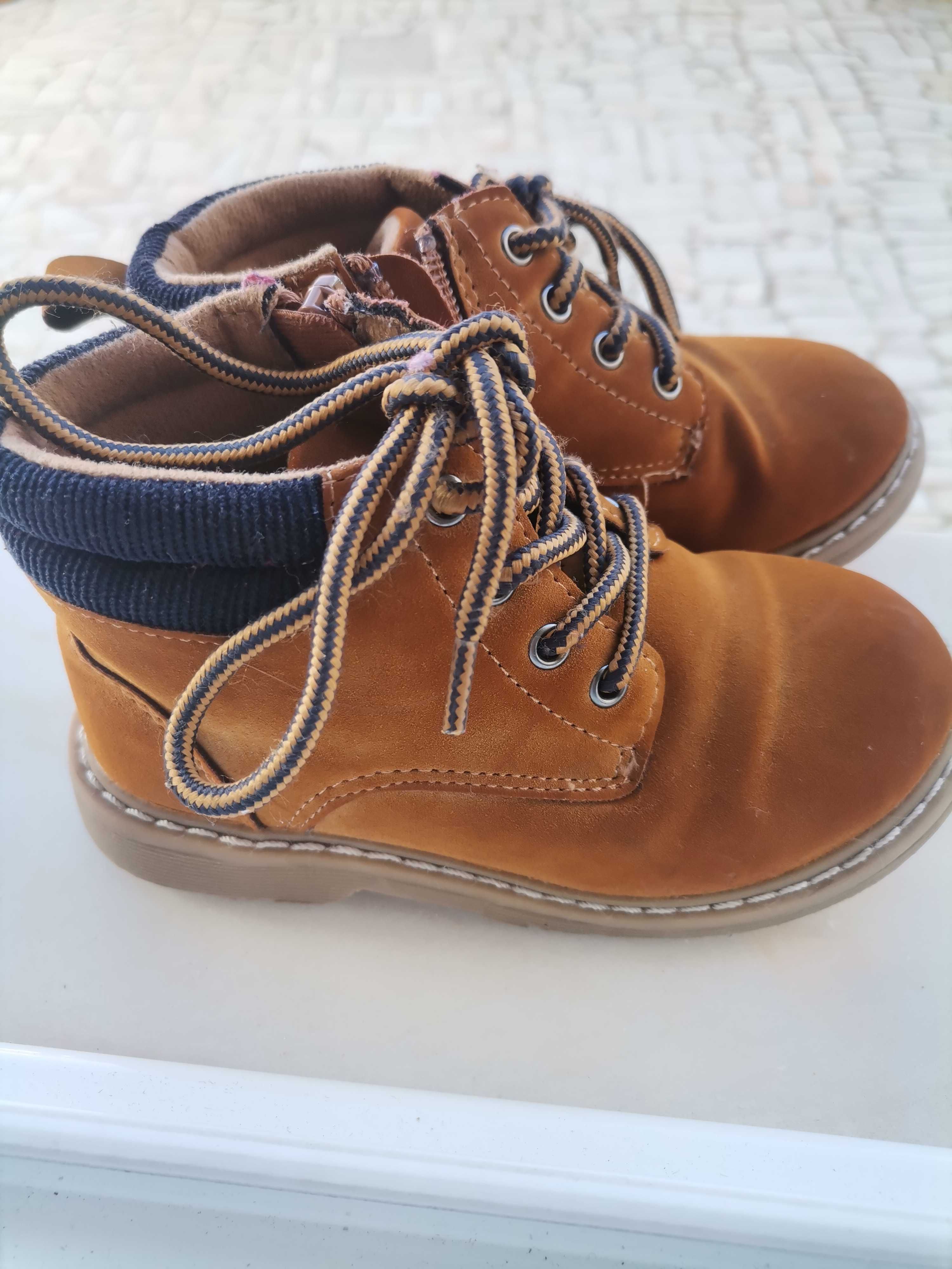 Botas camel zippy nr 26