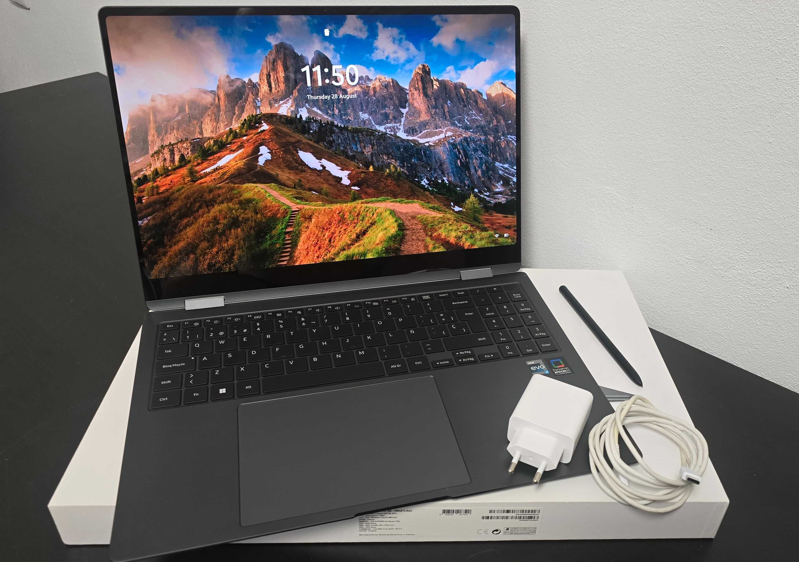 Samsung Book 3 Pro 360 - 16", i7, 16gb Ram, 512gb