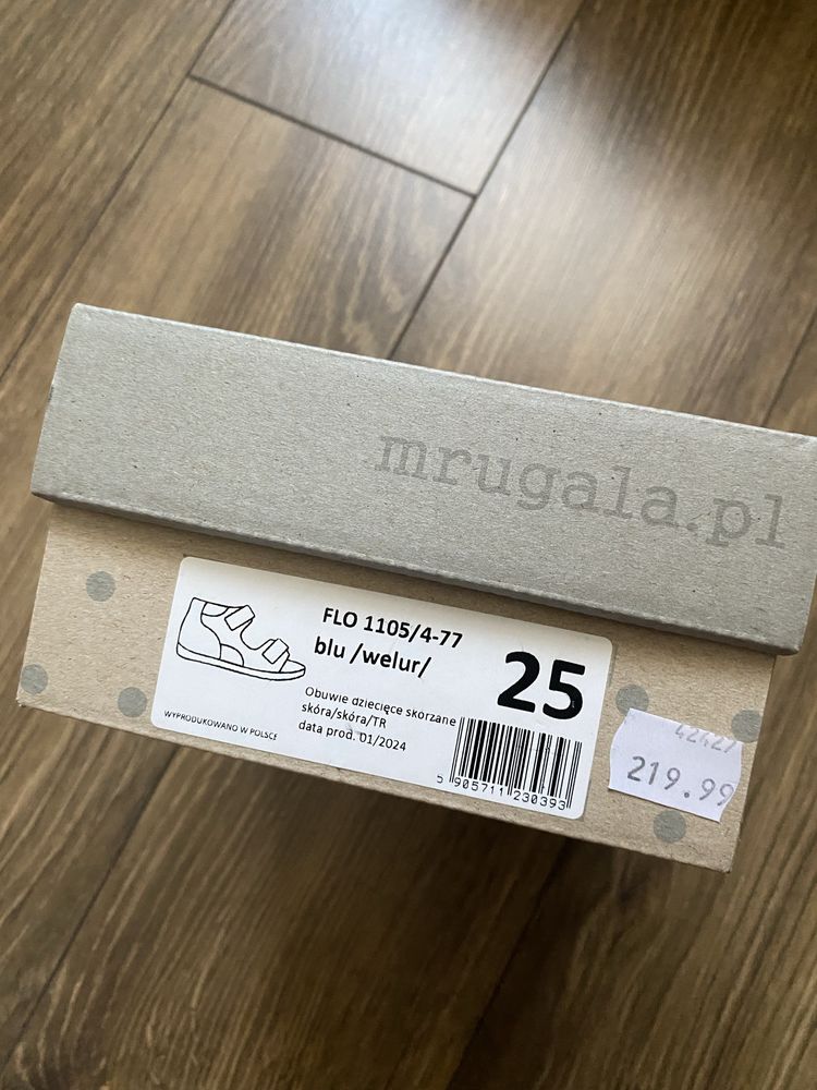 Sandaly Mrugała FLO r.25