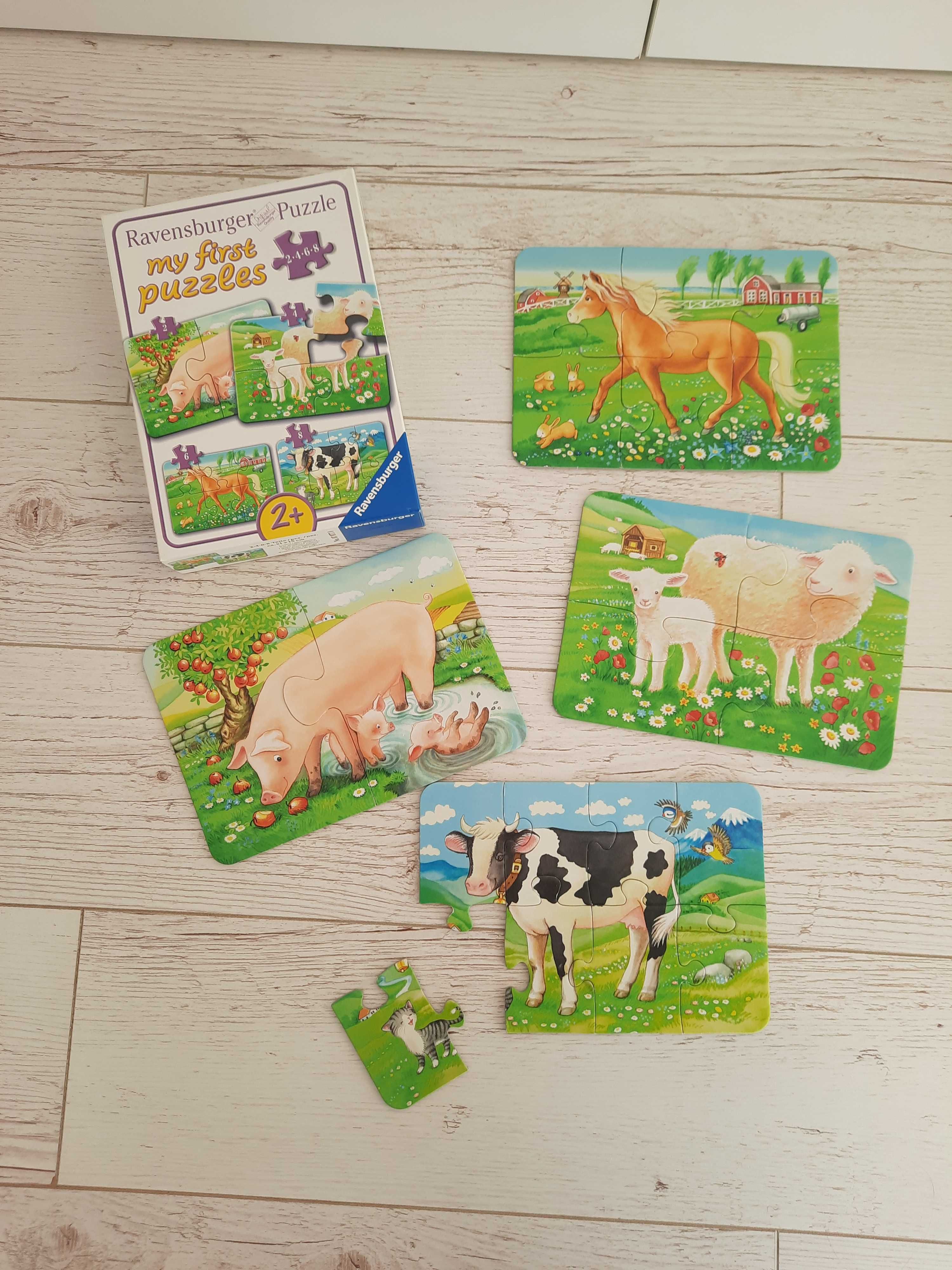 Zestaw puzzli dla najmłodszych