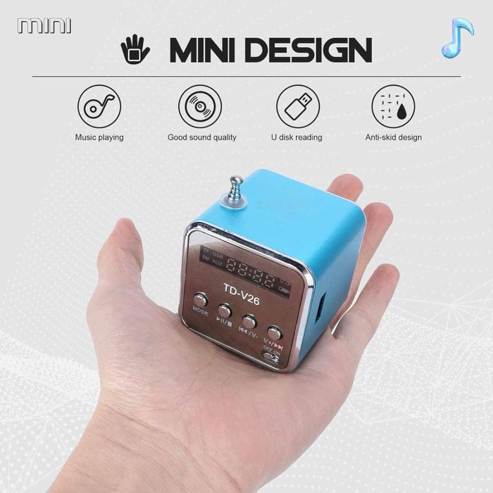 Міні-колонка FM-радіо