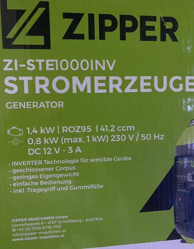 Інвентерний генератор Zipper