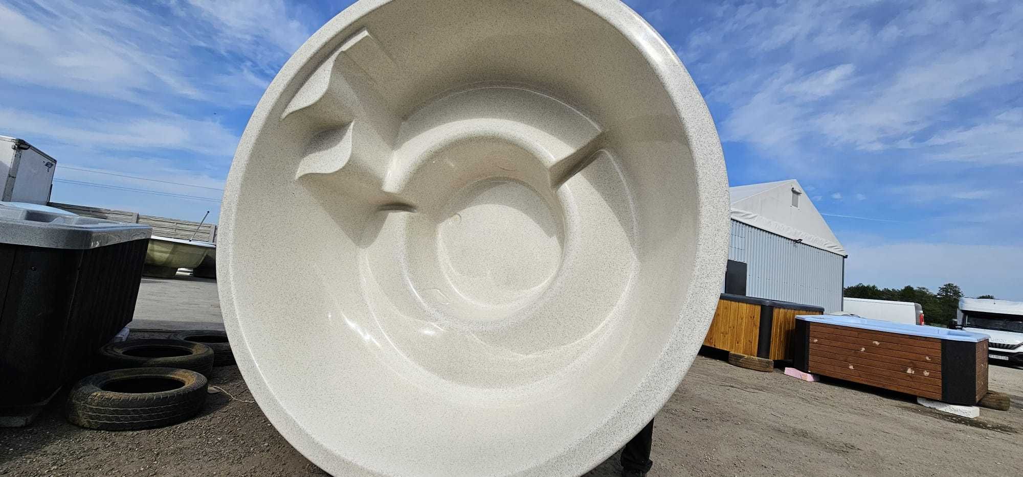 Balia ogrodowa 225cm wkład niecka hot tub wanna jacuzzi basen spa