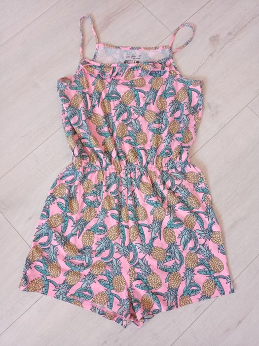 Kombinezon letni 164 dziewczęcy F&F H&M młodzieżowy krótki na lato