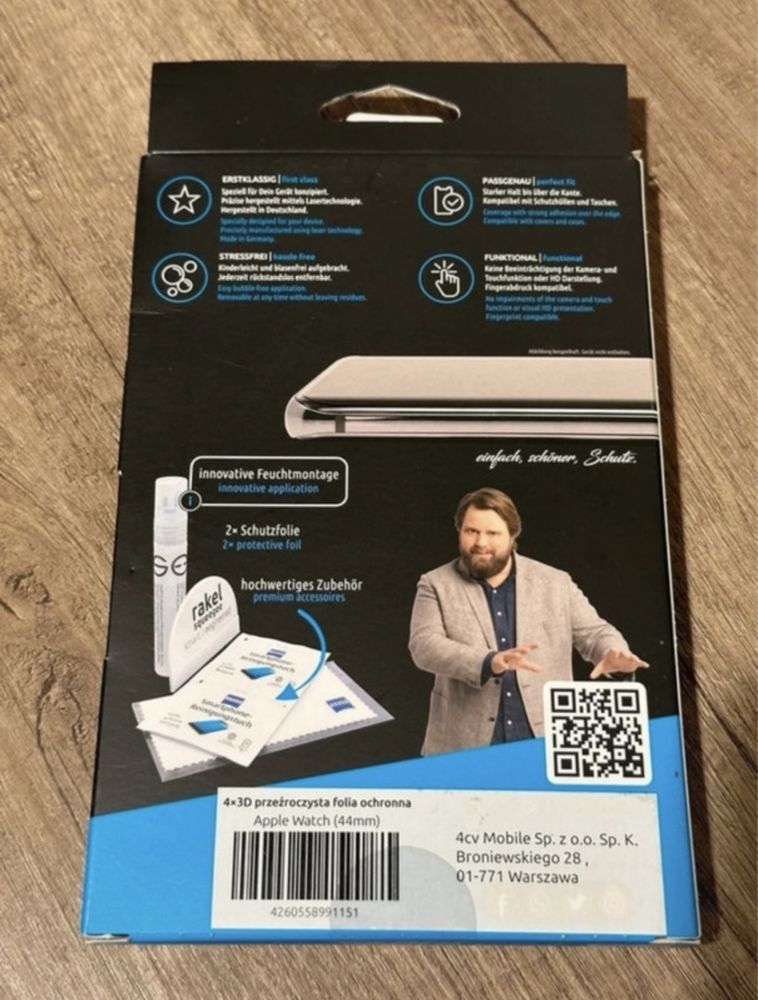 Folia na wyświetlacz apple watch