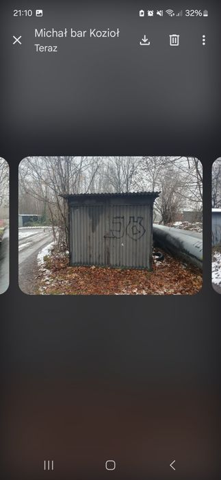 Sprzedam    garaż blaszak  Ruda Śląska  Godula