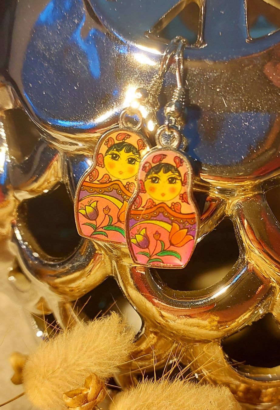 Brincos artesanais