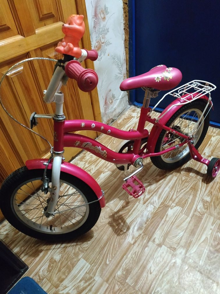 Детский велосипед для девочки. СОСТОЯНИЕ НОВОГО!