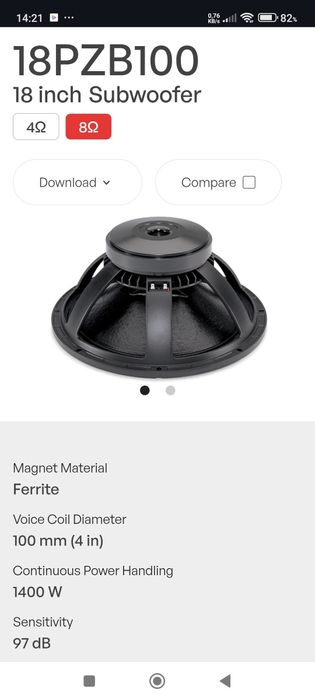 6 Subs equipados com B&C + oferta de duas caixas