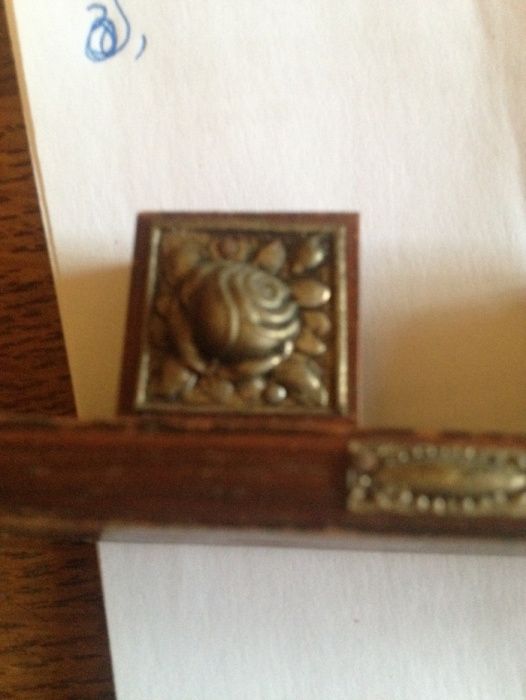 Moldura Vintage pequena feita à mão
