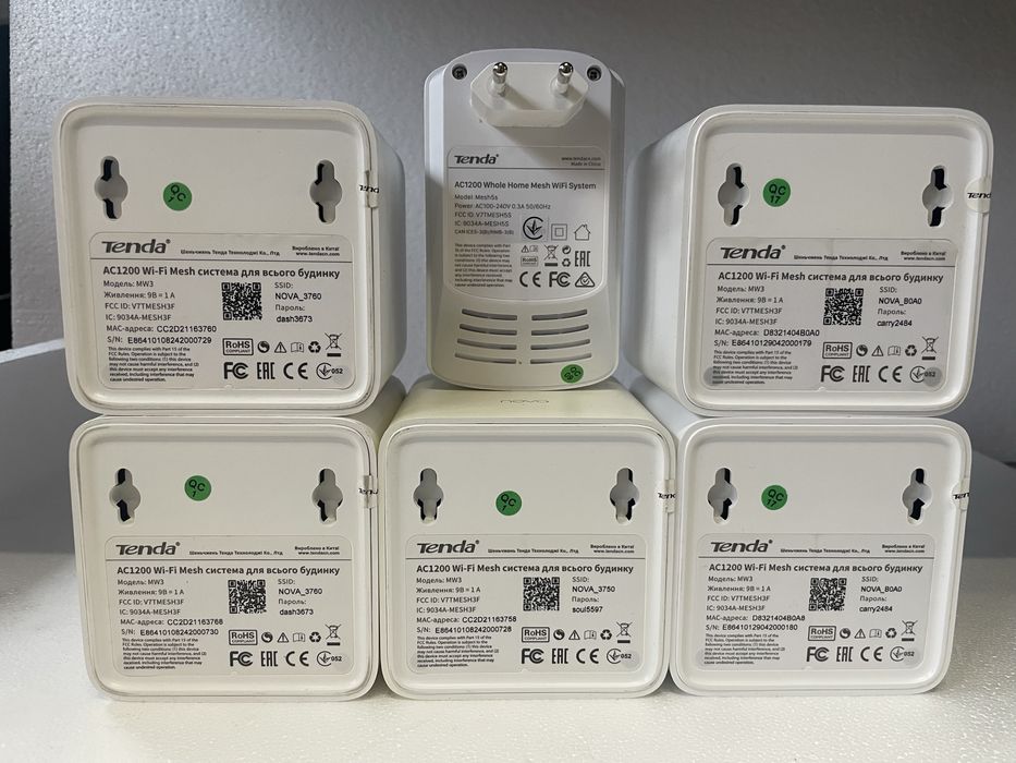 Wi Fi роутер Tenda система