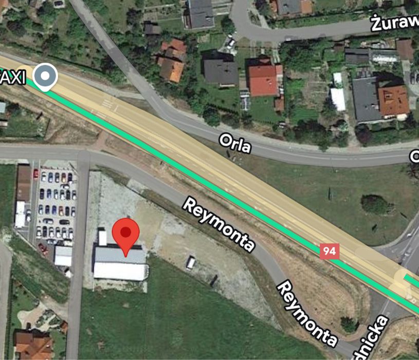 Hala-warsztat 250 m2 przy trasie 94