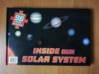 Książka z puzzlami po angielsku - Inside Our Solar System