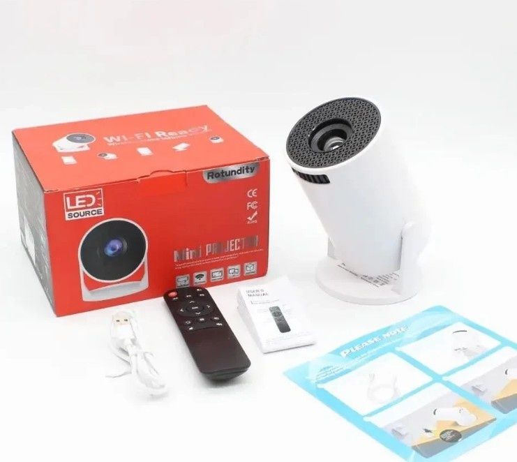Домашній портативний проектор Rotundity M5 — ваш кишеньковий кінотеатр