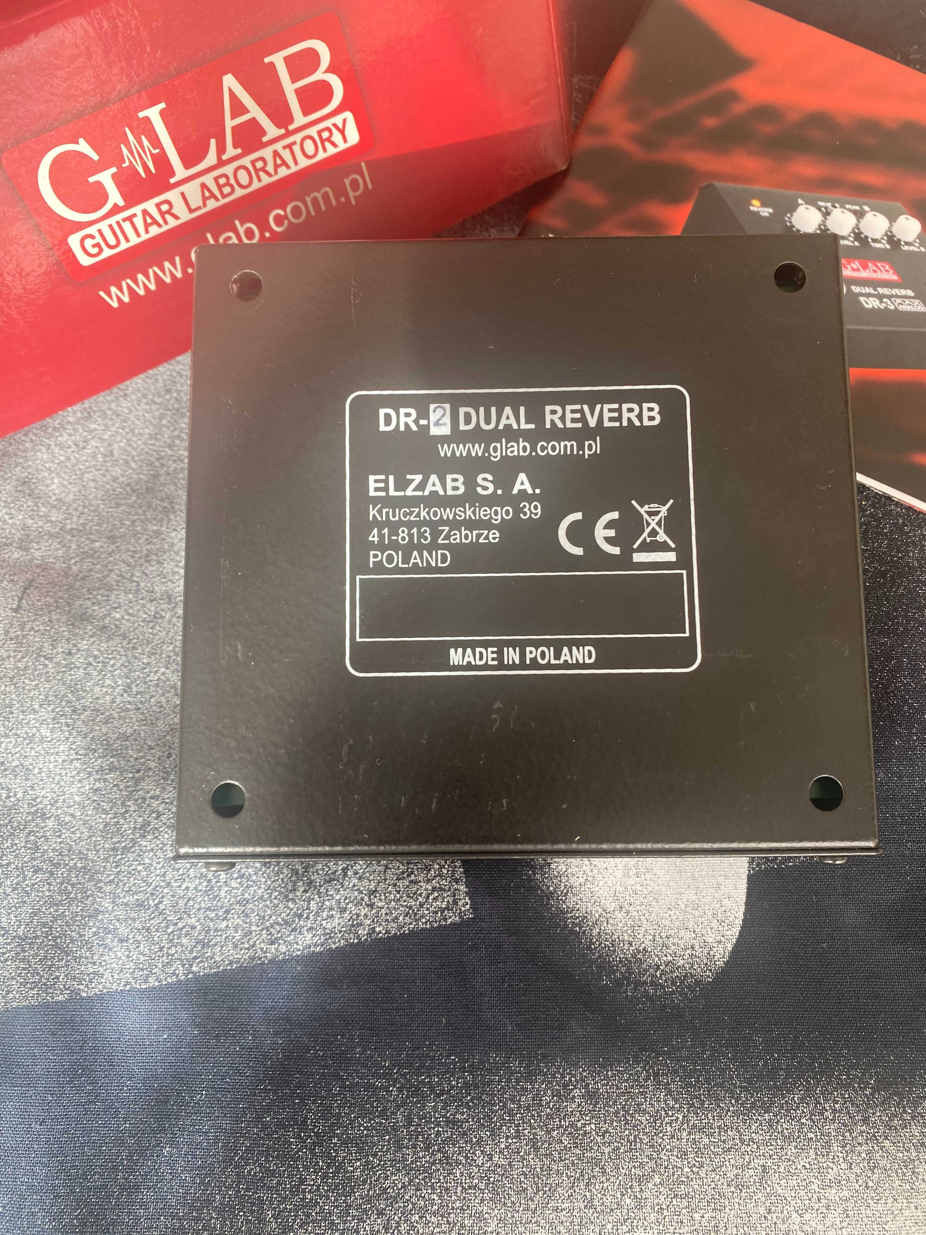 G-Lab Guitar Laboratory DR-2 Dual Reverb
