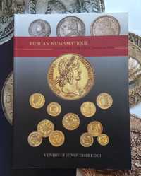 15124#Livro/catálogo leiloes moedas Francesa Paris 2021