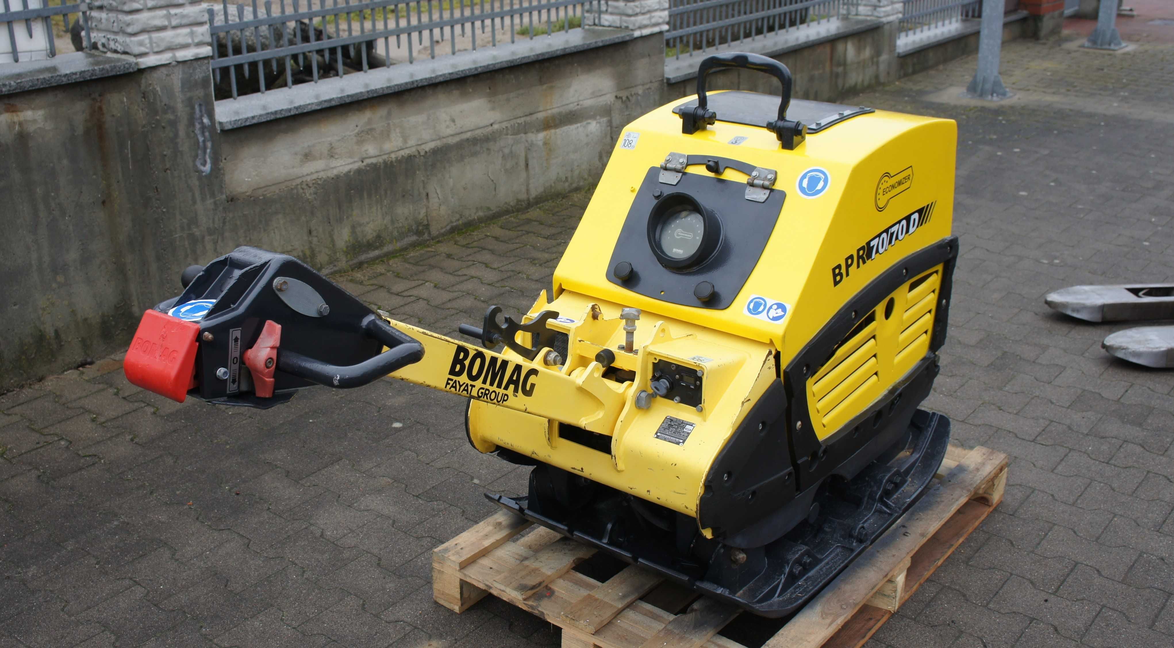 Zagęszczarka Bomag BPR 70/70 D/E Economizer Wacker Ammann Dynapack