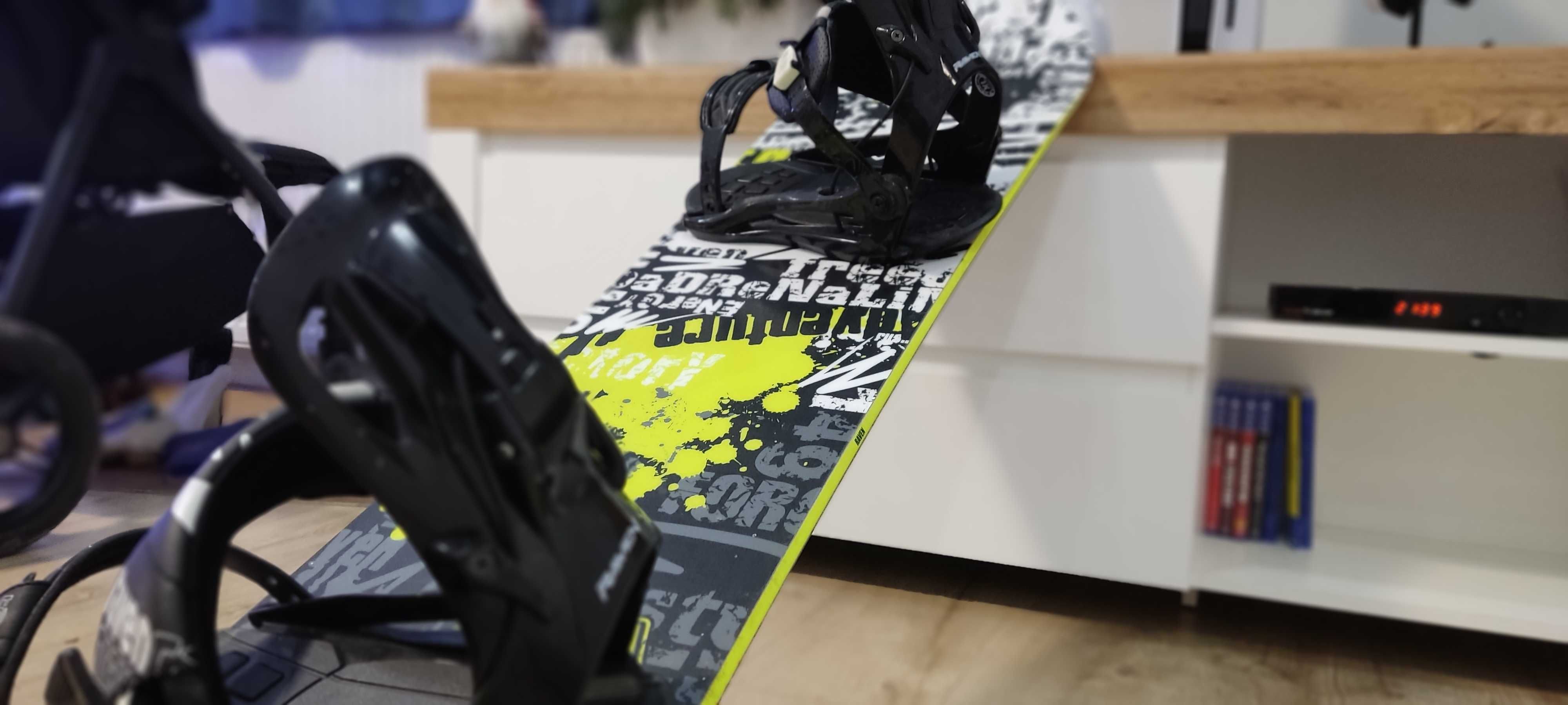 Snowboard Raven + wiązania + buty 47