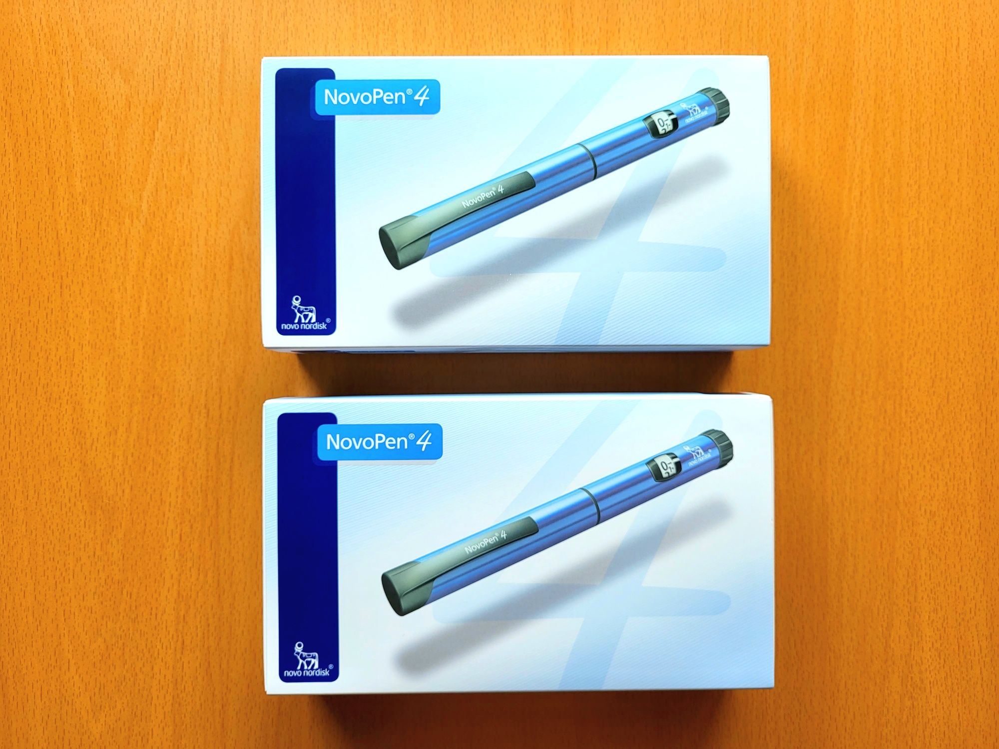 NovoPen 4 Wstrzykiwacz Pen insulinowy Nowy Kolor - Niebieski