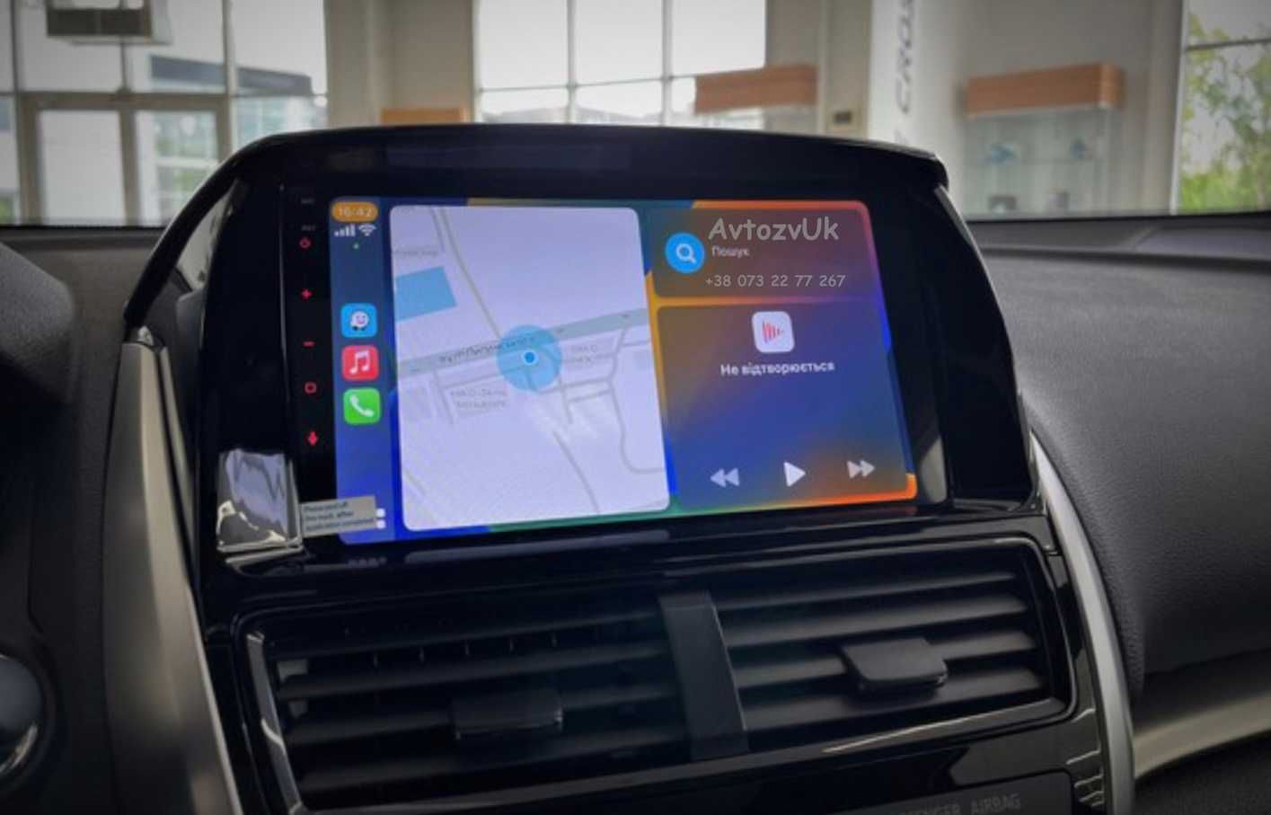 Магнитола ECLIPSE CROSS Mitsubishi TV GPS USB 2 дин CarPlay Android 13