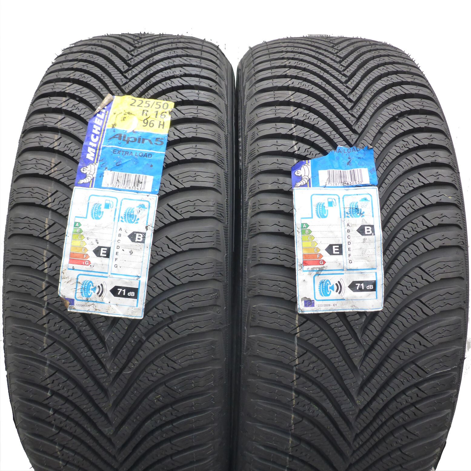 Opony 225/50/16 Michelin 225/50R16 96H XL Zimowe 2014 Nieużywane