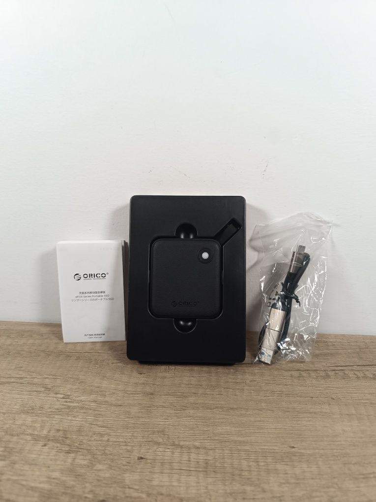 Przenośny dysk SSD ORICO 256 GB z kablem USB-C 2 w 1